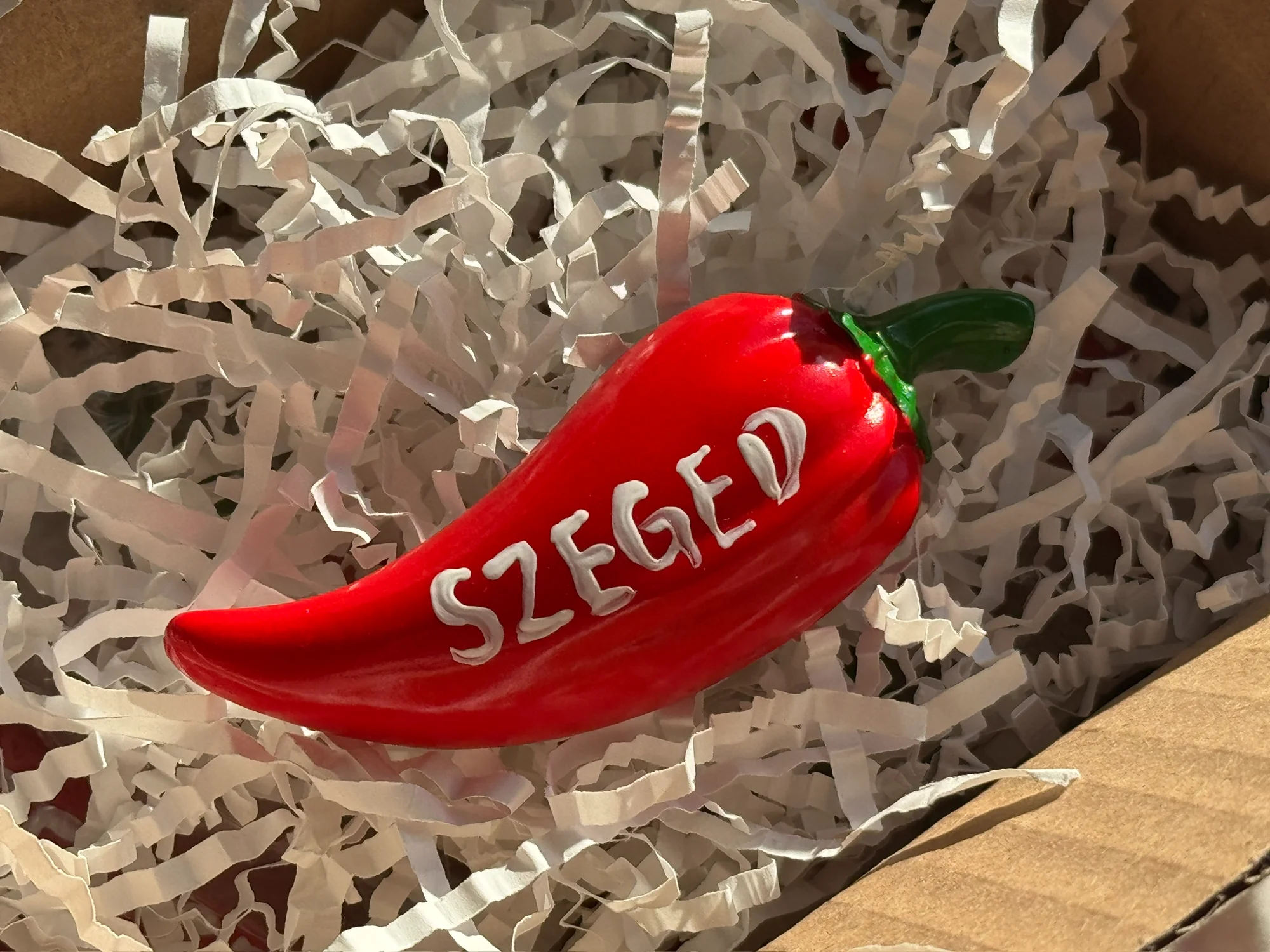 Paprika mágnes – Szegedi felirattal
